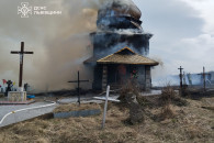 На Львівщині вщент згоріла церква (ФОТО)…