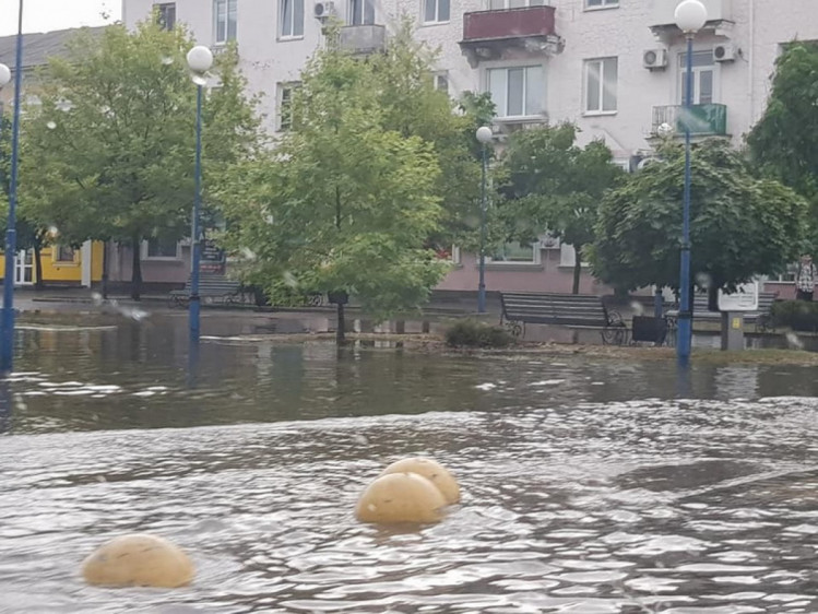 Потоп у Бердянську 