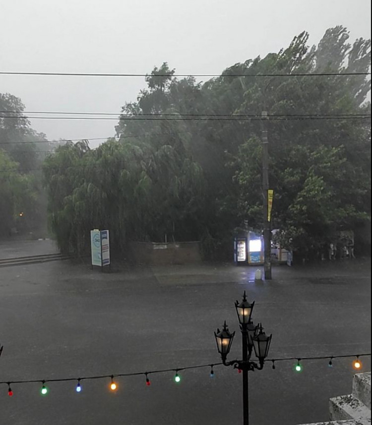 Непогода в Бердянске