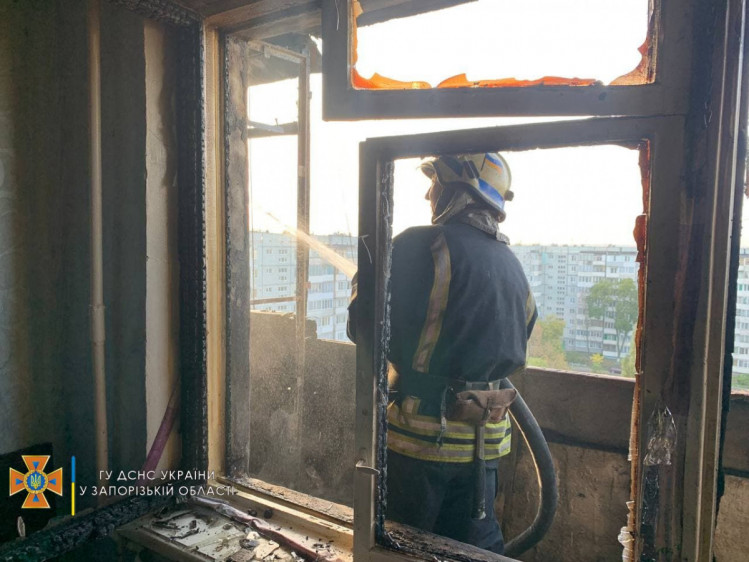 Пожар был ликвидирован спасателями за считанные минуты