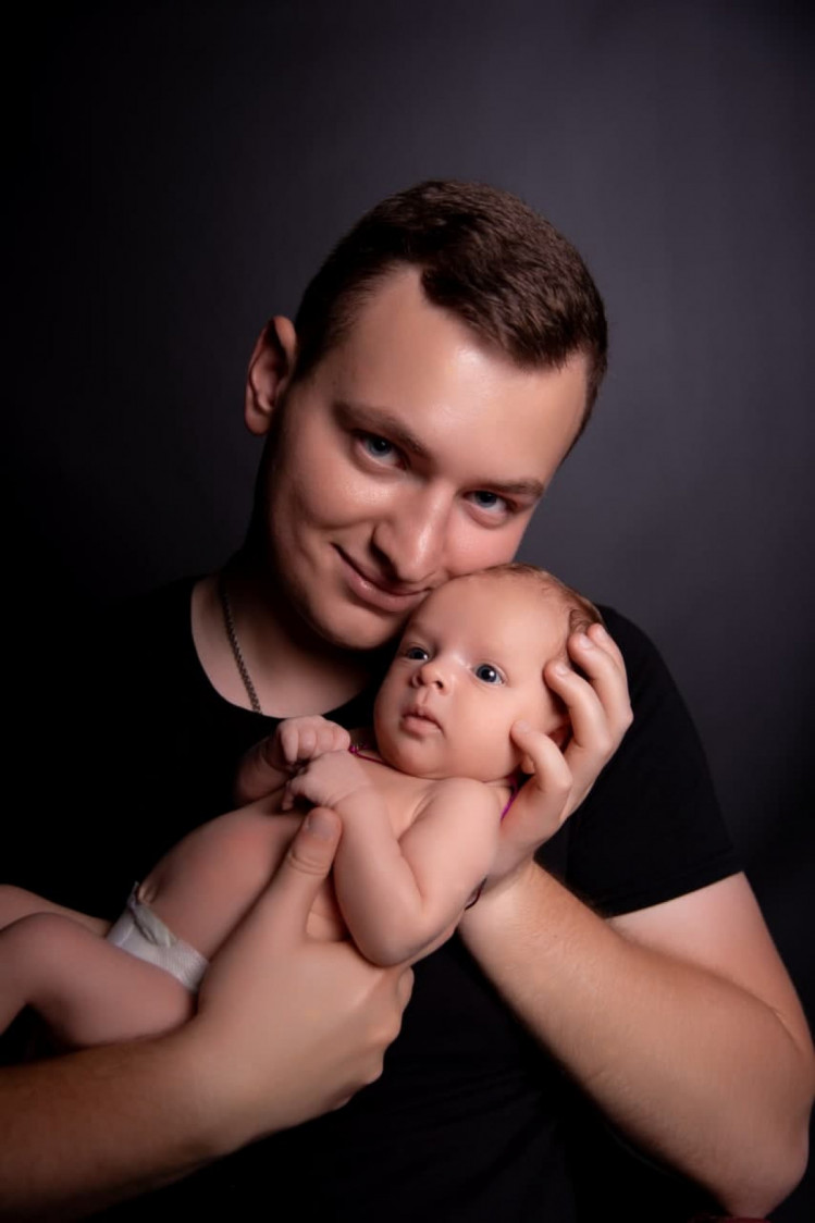 Фотосесія з новонародженим у Запоріжжі
