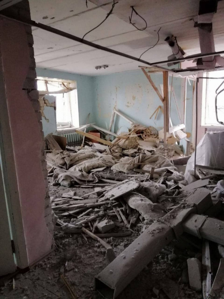 У Василівці російські окупанти обстріляли лікарню