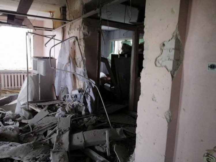 У Василівці окупанти обстріляли лікарню